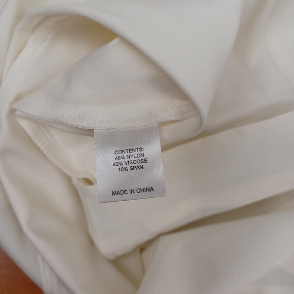 Capsule 121 Women The Unity Ankle Pants Size XL Color Ivory Pull On - Picture 6 of 16